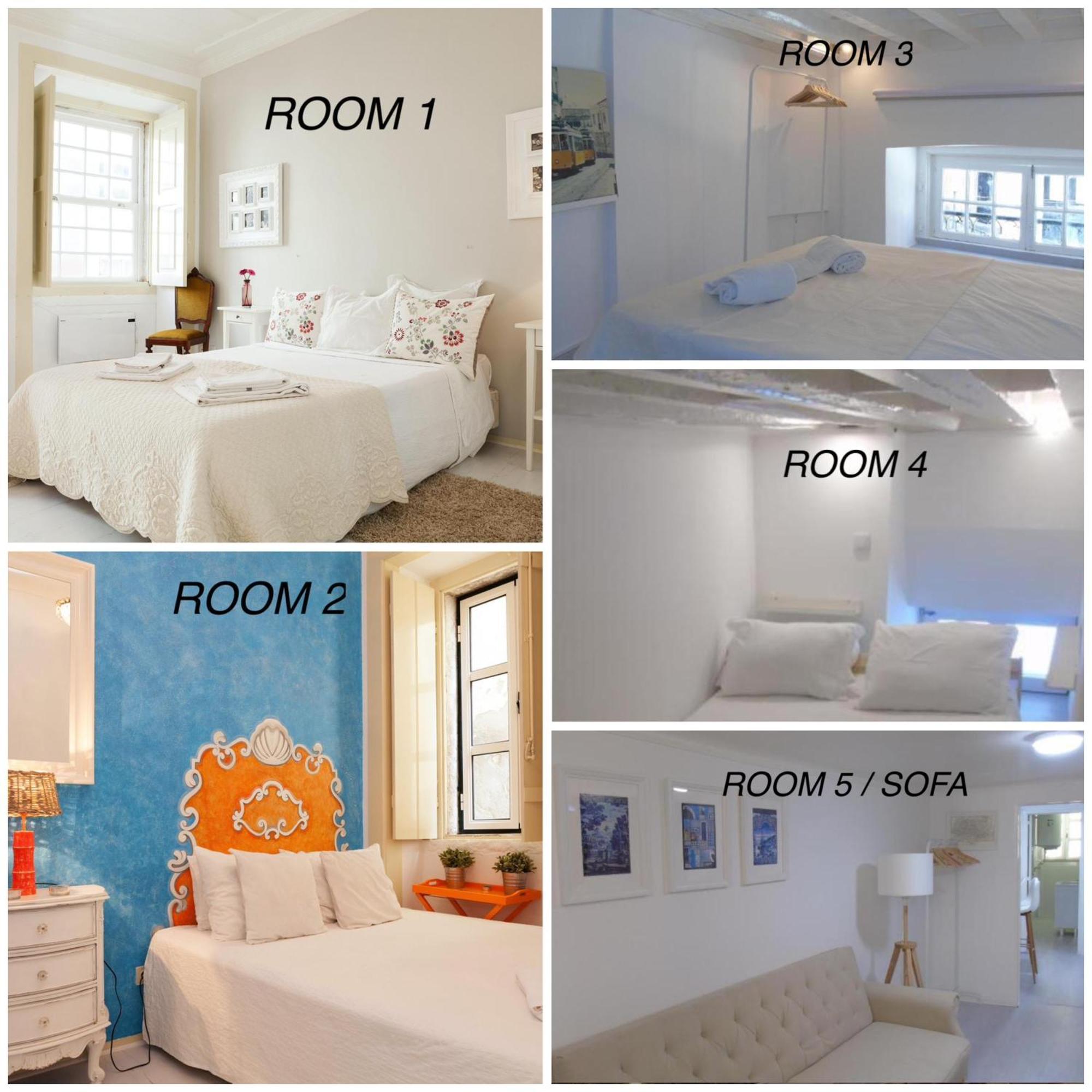 Alfama Vintage 1 Ten Guests - Alfama Vintage 2 Five Guests - Alfama Vintage 3 Three Guests Лісабон Екстер'єр фото
